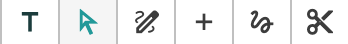 Drawing tools in the Editor title bar